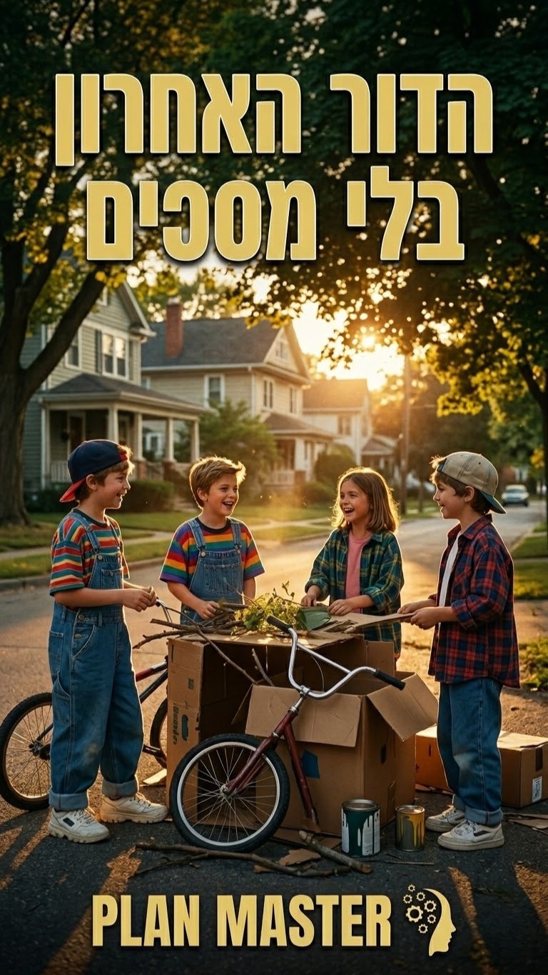 יש משהו בתקופה ההיא שלא חוזר, פשטות אמיתית, חופש, וחיבור אנושי...