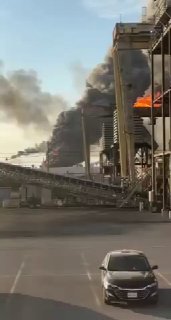 תיעוד שכביכול יוצא מאירוע הפיצוץ ושריפה בבית זיזוק ולרו...