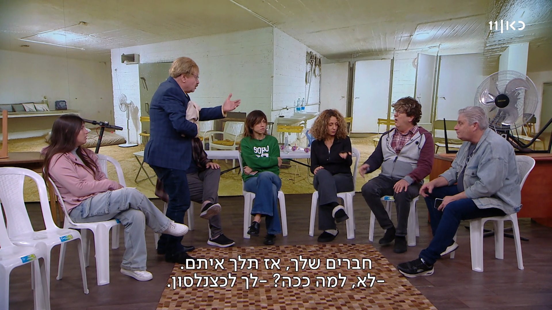 מה שקורה במקלט נשאר במקלט. זהו זה ...