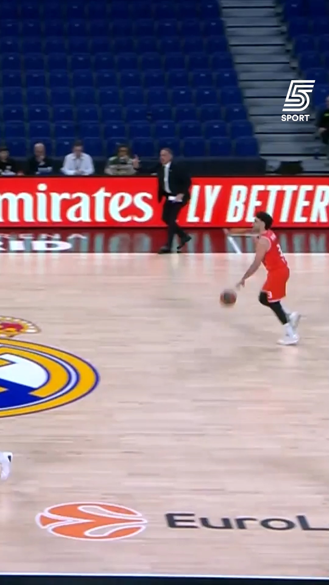 הפועל ת"א בפיגור 10 מול ריאל מדריד במחצית📉...