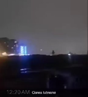 תיעוד הרגע שבו כטב"ם מתאבד פגע במלון בארביל...