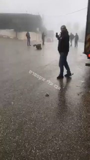 ערוצים פלסטינים: הכפר ביתוניא במערב ראמאללה - נפל רסיס......