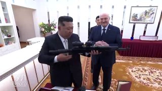 נשיא בלרוס, לוקאשנקו מבקר בצפון קוריאה: הביא עמו מתנה לקים...