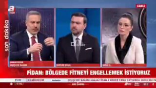 שר החוץ הטורקי, האקן פידאן:...