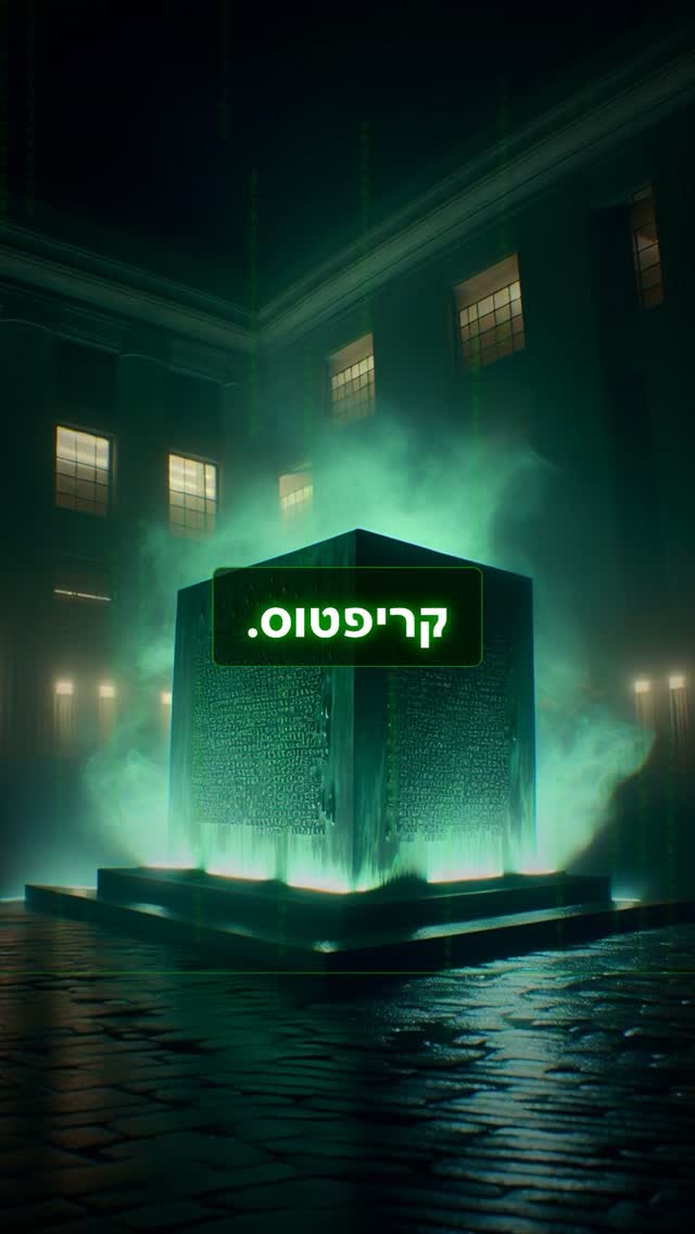 יש שמועות שמי שיצליח לפצח את קריפטוס יקבל מענק של כמה מיליוני...