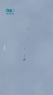 מטוסי קרב ישראלים עומדים בתור לתדלק בשמי סוריה...