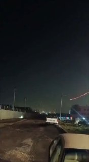 מערכת C-RAM האמריקאית מיירטת כטב"מ בארביל-עיראק...