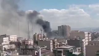 🇮🇷 תיעוד מהתקיפות היום בטהראן...