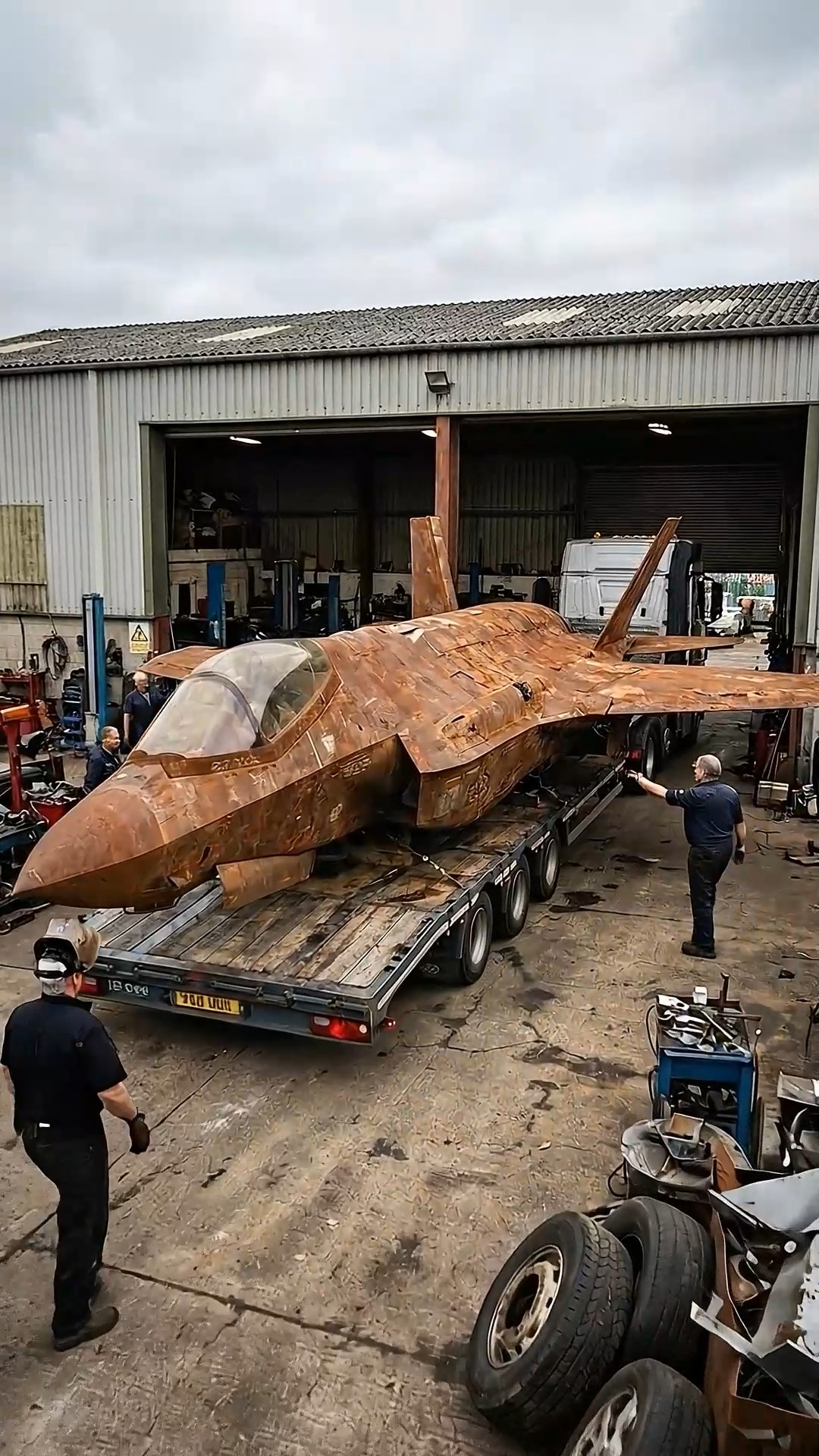 קניתי מטוס קרב מת בשווי 80 מיליון $ ממגרש גרוטאות!...