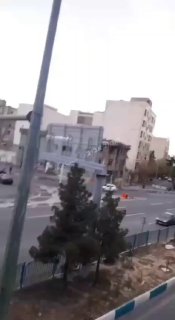 עוד תחנת משטרה שהותקפה בטהראן....