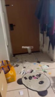 תיעוד ההרס באחת מזירות נפילת המצרר...