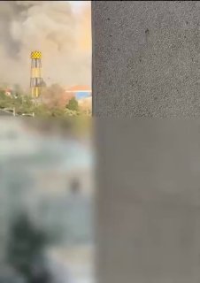 תיעוד של בסיס משמרות מהפכה בטהראן, שהופצץ ע"י חיל האוויר...