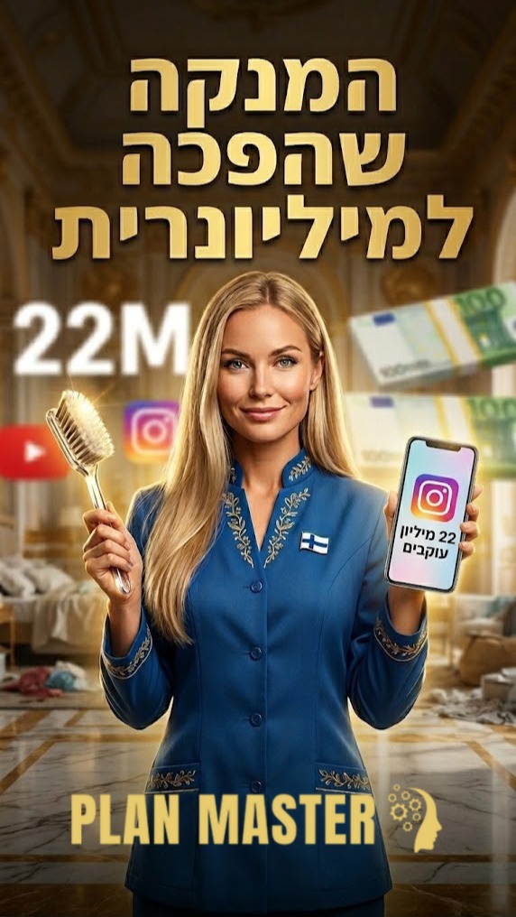 לפעמים ההבדל בין אדם רגיל לסיפור הצלחה הוא לא המקצוע, לא...