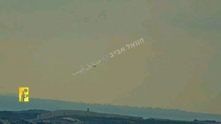 חיזבאללה מפרסמים תיעוד בו הם מציגים ניסיון פגיעה במסוק אפאצי...