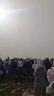 למרות האובך והרוחות, הלל חגיגי ברוב עם הבוקר במזבח יהושע בהר...