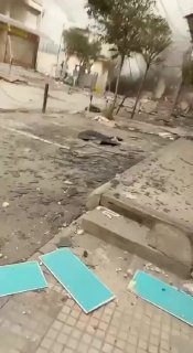 דאחייה אחרי תקיפה ישראלית...