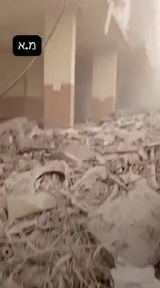 הרס גדול בפרוורים הדרומיים של ביירות לאחר סדרה של תקיפות...