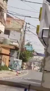 תקיפה ישראלית על בניין בבורג' א שמאלי, ביירות....