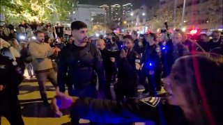 המשטרה: עצרנו 10 מפגינים בהבימה...