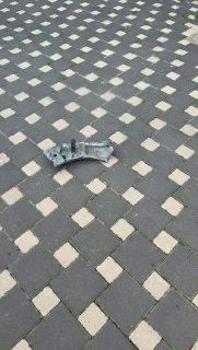 רכב שנפגע מרסיס בטמרה היום...