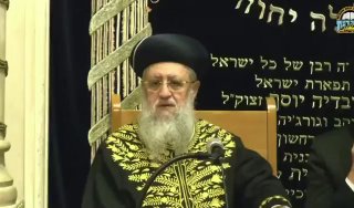 הראשל"צ הרב דוד יוסף שליט"א במתקפה על שופטי בג"צ:...