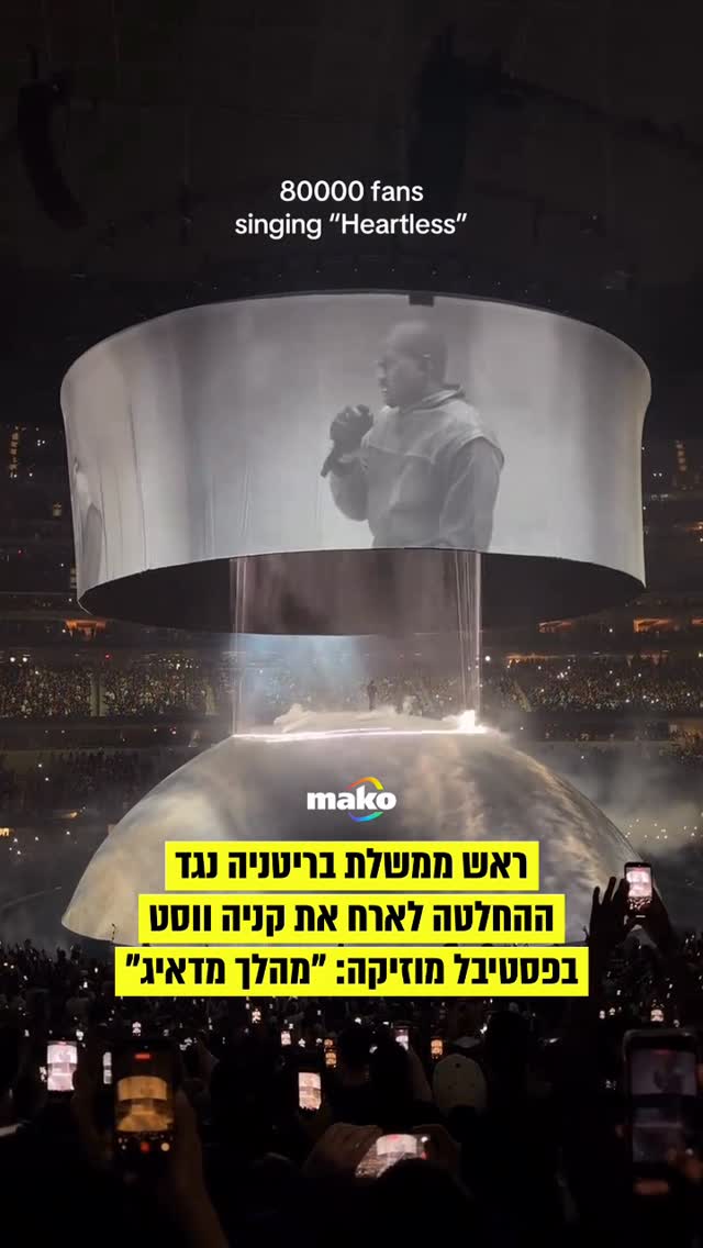 ⁨ ראש ממשלת בריטניה קיר סטארמר גינה את הבחירה בקניה ווסט...