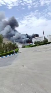 תיעוד חלק מהתקיפות על איחוד האמירויות על האיים סירי ולוואן...