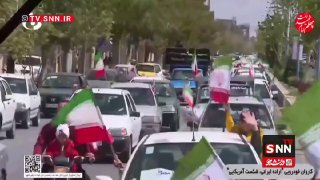 חגיגות באיראן לציון הפסקת המלחמה...