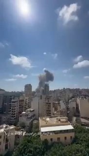 דיווח לבנוני: הכיבוש מנהל תקיפות אלימות על בירת לבנון,...