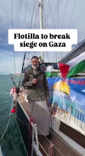 🚢 עוד פלוטילה בדרך לעזה: ד"ר ישמאיל פאטל על סיפון ספינת "לאב...