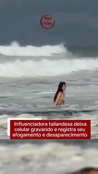 משפיענית תאילנדית השאירה הקלטת טלפון ותעדה את טביעתה...