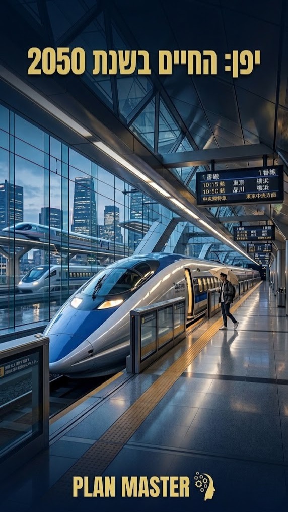 יפן לא רק חושבת קדימה, היא כבר חיה בעתיד....