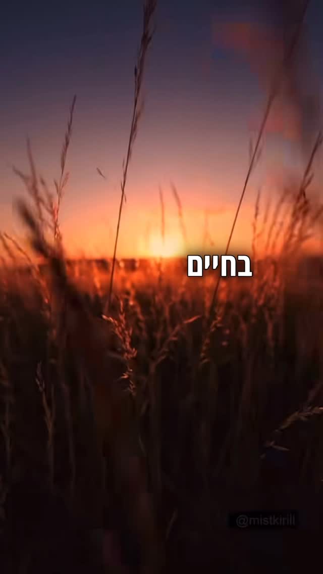 רק בורא עולם ❤️