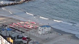 לייב מחוף הסלע בת ים ...