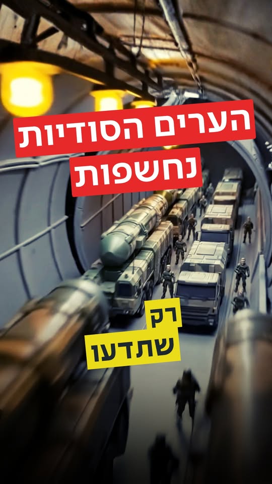 ערי טילים במקום מים? פרויקט הדגל של משמרות המהפכה נחשף -...