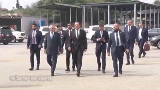 חברי המשלחת האמריקנית - סגן הנשיא ג'יי-די ואנס, סטיב וויטקוף...