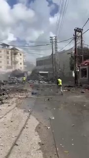 נבטיה, לפחות עשרה מחבלים חוסלו בהפצצה, והעיירה השיעית הזו...