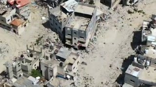 רגע פיצוץ המטענים במעבדה שנתפסה בטולכרם....