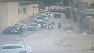 מרדף רגלי ומעצר גנב אופנוע בעוטף ירושלים...