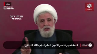 מזכ"ל חיזבאללה, נעים קאסם:...