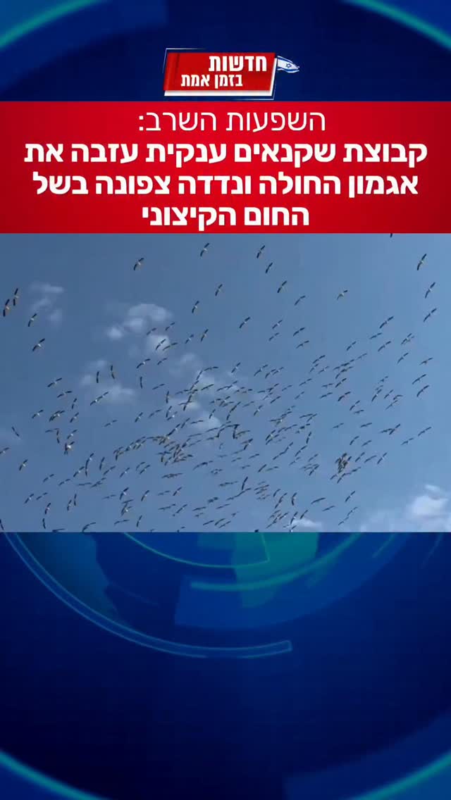השקנאים נוטשים את ישראל...