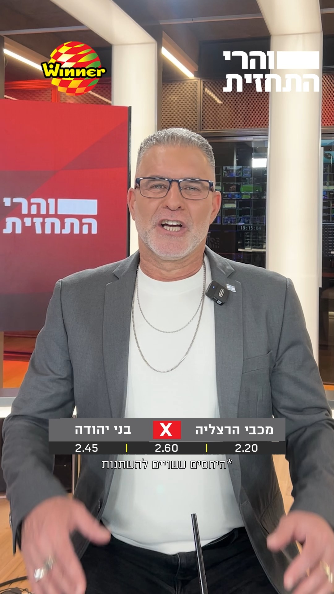 הניחוש הלוהט של רז למפגש הענק בין הרצליה לבני יהודה🔥...