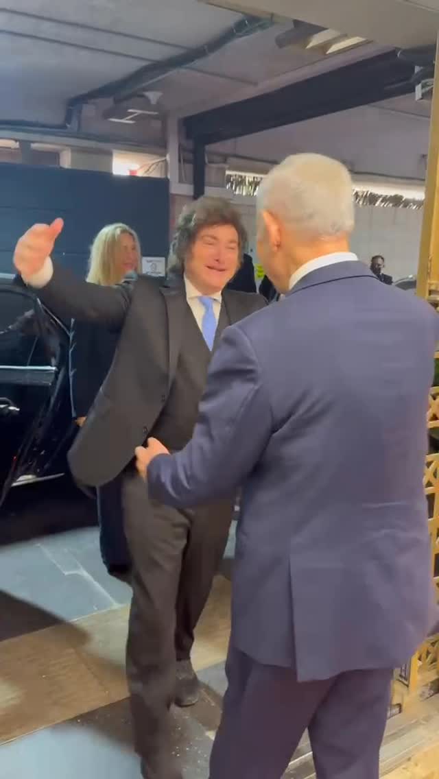 ⁨ ברוך הבא לישראל, ברוך הבא לירושלים, חברי נשיא ארגנטינה...