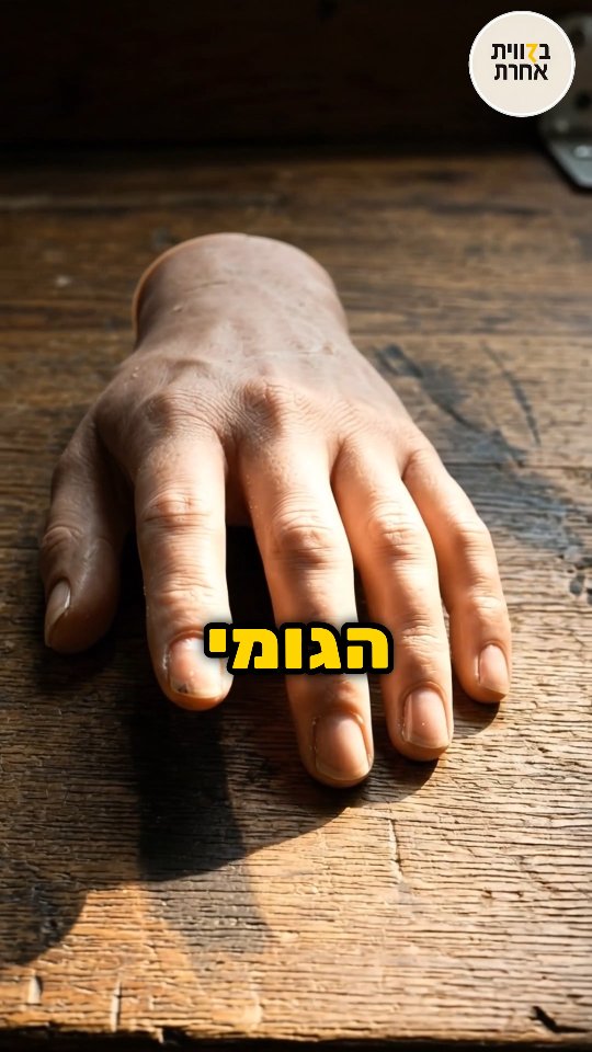 אשליית יד הגומי* 🪬 אנחנו לא סובלים מהמציאות - אנחנו סובלים...