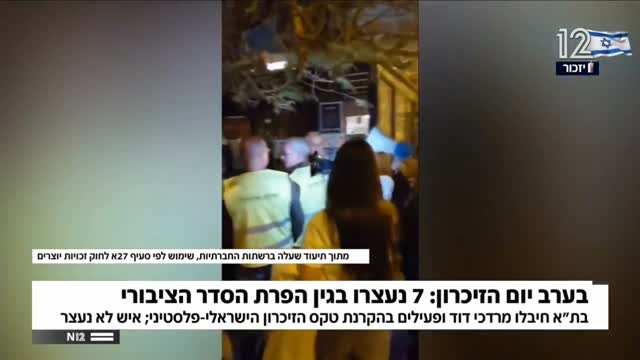 מרדכי דוד: ולבנתים בערוץ 12 משדרים עסקים כרגיל...