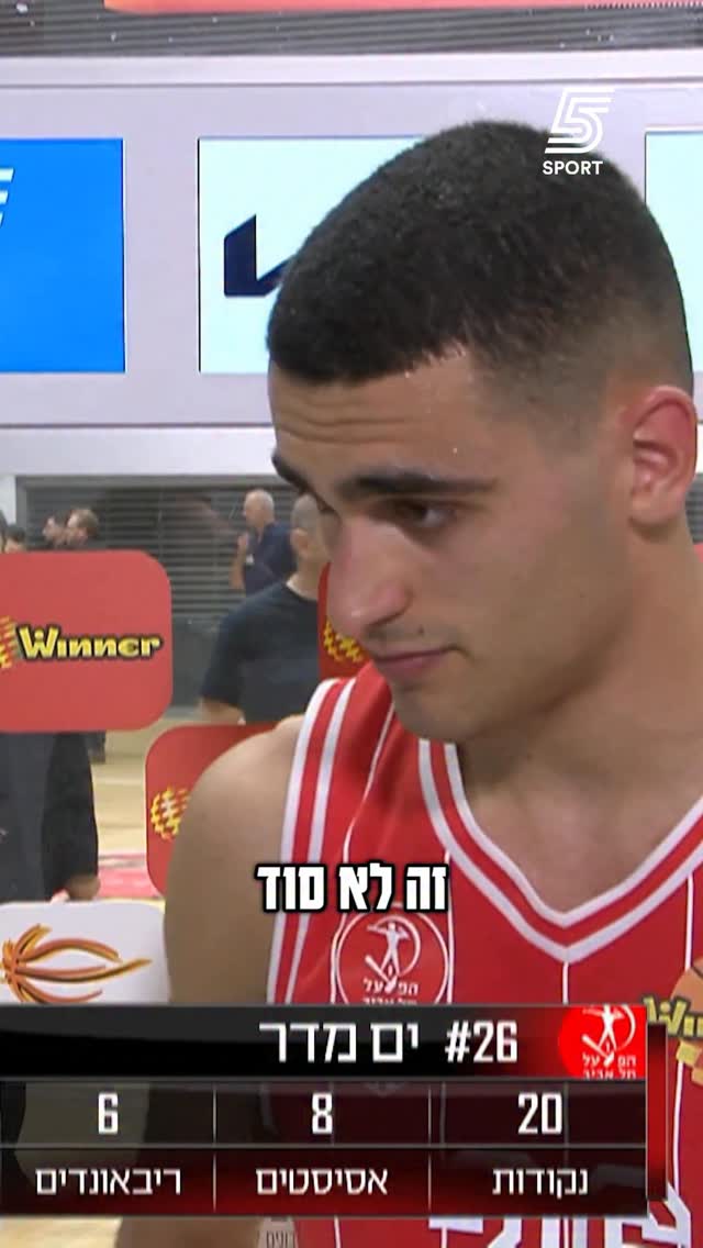 ים מדר חושב שהוא ראוי לשחק מול ריאל⚪️...
