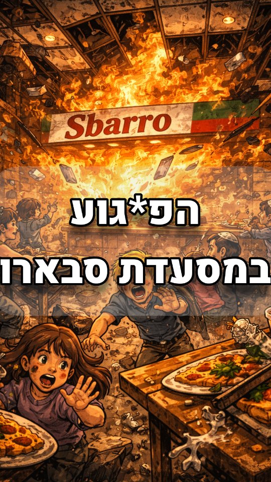 הפ*גוע במסעדת סבארו - 2001...