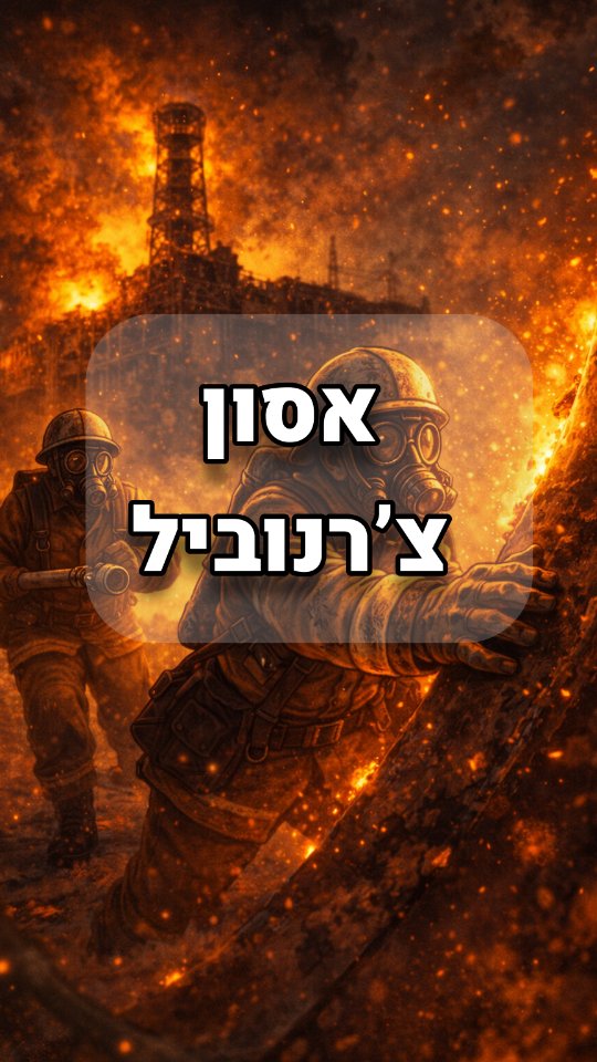 אס*ן צ'רנוביל - 1986 - The Chernobyl Disaster...
