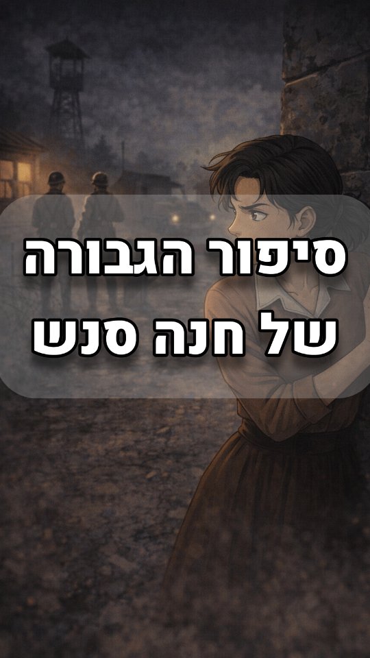 סיפור הגבורה של חנה סנש - 1944 - The story of Hannah Szenes...