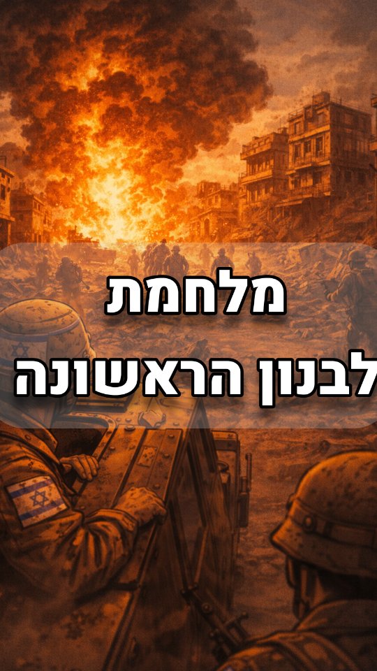 מלחמת לבנון הראשונה - 1982 - First Lebanon War...